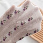 جوراب مچی طرح Flower - تصویر 10