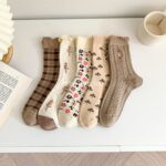 جوراب ساقدار طرح آهو - تصویر 6