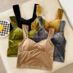 نیم تنه مخملی ( مناسب برای سایز بدن 42 الی 46)