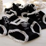 شورت مشکی قلبی ( سایز 38 الی 42)