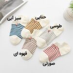 جوراب مچی طرح فلامینگو ( بدون گلدوزی) - تصویر 9