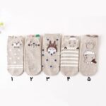 جوراب گوشدار کرمی - تصویر 3