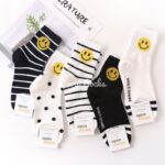 جوراب ساقدار طرح ایموجی - تصویر 2