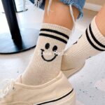 جوراب ساقدار طرح smile - تصویر 10