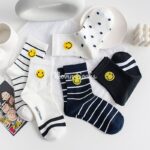 جوراب ساقدار طرح ایموجی - تصویر 12