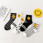 جوراب ساقدار طرح ایموجی - تصویر 13