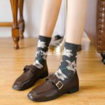 جوراب ساقدار نیلوفر - تصویر 3