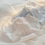 شورت طرح شکوفه و توت فرنگی (سایز 36 الی 40) - تصویر 4