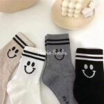 جوراب ساقدار طرح smile - تصویر 5