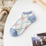 پک 5 جفتی جوراب مچی طرح گل - تصویر 5