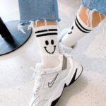 جوراب ساقدار طرح smile - تصویر 7