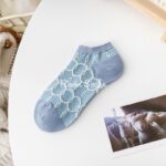 پک 5 جفتی جوراب مچی طرح گل - تصویر 6