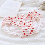 شورت زنانه نخی طرح pink cherry  (سایز 38 الی 42) - تصویر 8