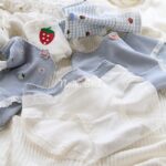 شورت طرح شکوفه و توت فرنگی طوسی  (سایز 38 الی 42) - تصویر 2