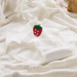 شورت طرح شکوفه و توت فرنگی طوسی  (سایز 38 الی 42) - تصویر 10