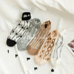 جوراب مچی شیشه ای طرح هندسی - تصویر 6