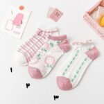 جوراب مچی طرح Peach - تصویر 2