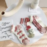 جوراب مچی شیشه ای رز - تصویر 2