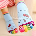 جوراب انگشتی طرح kitty - تصویر 3