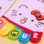 جوراب انگشتی طرح kitty - تصویر 2