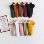 جوراب مچی لبه دانتل1177 وارداتی - تصویر 7