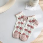 جوراب مچی شیشه ای رز - تصویر 9