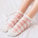 جوراب مچی توت فرنگی صورتی - تصویر 2