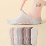 جوراب کالج سوزنی طرح سوسن - تصویر 3