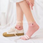 جوراب مچی توت فرنگی صورتی - تصویر 3