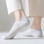 جوراب کالج سوزنی طرح سوسن - تصویر 5