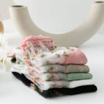 جوراب ساقدار شیشه ای طرح یاسمن - تصویر 8