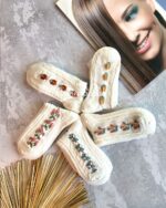 جوراب ساقدار گل گلی