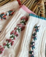 جوراب ساقدار گل گلی - تصویر 2