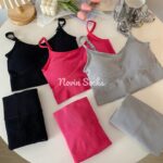 ست نیم تنه و شلوارک آسنا - تصویر 3