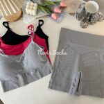 ست نیم تنه و شلوارک آسنا - تصویر 8