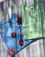 تیشرت گل برجسته (سایز M) - تصویر 6