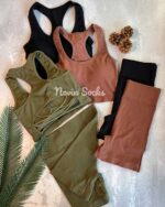 ست نیم تنه و شلوارک مهر آسا