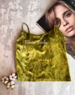 کراپ تاپ مخمل طرح دیار - تصویر 8