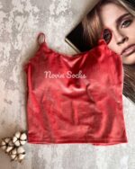 کراپ تاپ مخمل طرح دیار - تصویر 9