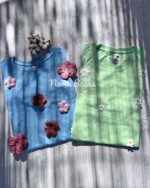 تیشرت گل برجسته (سایز M)