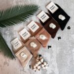 جوراب نیم ساق  لبه موهر طرح پاپی - تصویر 3