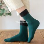 جوراب خزدار طرح پاریس - تصویر 4