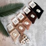 جوراب نیم ساق  لبه موهر طرح پاپی