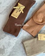 جوراب ساقدار کبریتی طرح پاییز - تصویر 3