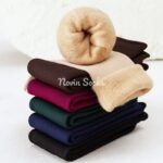 جوراب خزدار طرح پاریس - تصویر 2