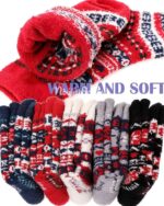 جوراب حوله ای طرح اسکیمویی (جوراب گرم) - تصویر 2