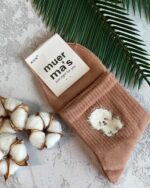 جوراب نیم ساق  لبه موهر طرح پاپی - تصویر 7