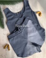 ست کراپ و شلوارک سونیا (سایز L ) - تصویر 12