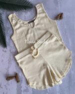 ست کراپ و شلوارک سونیا (سایز L ) - تصویر 10