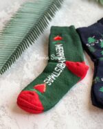 جوراب ساقدار حوله ای بابانوئل - تصویر 2